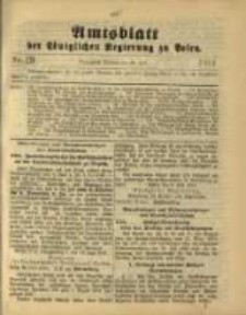 Amtsblatt der Königlichen Regierung zu Posen. 1901.07.16 Nro.29