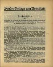 Sonder - Beilage zum Amtsblatt