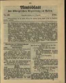 Amtsblatt der K&ouml;niglichen Regierung zu Posen. 1901.12.03 Nro.49