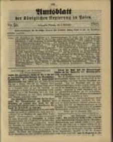 Amtsblatt der Königlichen Regierung zu Posen. 1901.12.03 Nro.50