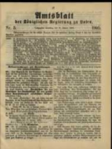 Amtsblatt der Königlichen Regierung zu Posen. 1905.01.31 Nro.5