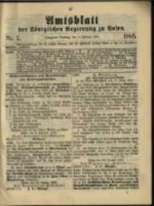 Amtsblatt der K&ouml;niglichen Regierung zu Posen. 1905.02.14 Nro.7