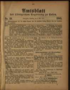 Amtsblatt der Königlichen Regierung zu Posen. 1905.05.09 Nro.19