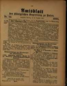 Amtsblatt der Königlichen Regierung zu Posen. 1905.12.26 Nro.52