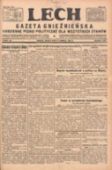 Lech.Gazeta Gnieźnieńska: codzienne pismo polityczne dla wszystkich stan&oacute;w 1931.06.13 R.32 Nr134
