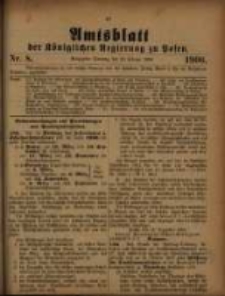 Amtsblatt der Königlichen Regierung zu Posen. 1906.02.20 Nro.8