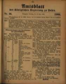 Amtsblatt der Königlichen Regierung zu Posen. 1906.04.17 Nro.16