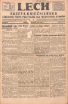 Lech.Gazeta Gnieźnieńska: codzienne pismo polityczne dla wszystkich stan&oacute;w 1931.07.18 R.32 Nr163