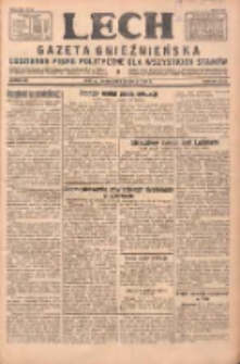 Lech.Gazeta Gnieźnieńska: codzienne pismo polityczne dla wszystkich stan&oacute;w 1931.07.22 R.32 Nr166