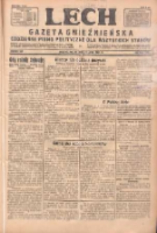 Lech.Gazeta Gnieźnieńska: codzienne pismo polityczne dla wszystkich stanów 1931.07.24 R.32 Nr168