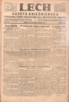 Lech.Gazeta Gnieźnieńska: codzienne pismo polityczne dla wszystkich stan&oacute;w 1931.08.06 R.32 Nr179
