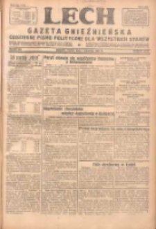 Lech.Gazeta Gnieźnieńska: codzienne pismo polityczne dla wszystkich stan&oacute;w 1931.08.07 R.32 Nr180