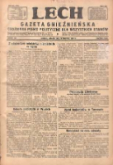 Lech.Gazeta Gnieźnieńska: codzienne pismo polityczne dla wszystkich stan&oacute;w 1931.08.11 R.32 Nr183