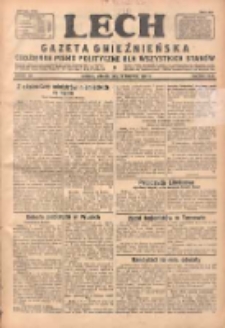 Lech.Gazeta Gnieźnieńska: codzienne pismo polityczne dla wszystkich stanów 1931.08.11 R.32 Nr183