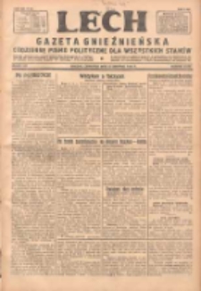 Lech.Gazeta Gnieźnieńska: codzienne pismo polityczne dla wszystkich stan&oacute;w 1931.08.13 R.32 Nr185
