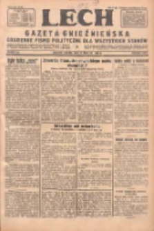 Lech.Gazeta Gnieźnieńska: codzienne pismo polityczne dla wszystkich stan&oacute;w 1931.08.22 R.32 Nr192