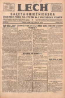 Lech.Gazeta Gnieźnieńska: codzienne pismo polityczne dla wszystkich stanów 1931.08.22 R.32 Nr192