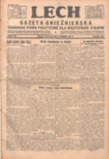 Lech.Gazeta Gnieźnieńska: codzienne pismo polityczne dla wszystkich stanów 1931.08.27 R.32 Nr196