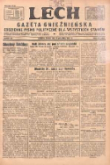 Lech.Gazeta Gnieźnieńska: codzienne pismo polityczne dla wszystkich stan&oacute;w 1931.09.09 R.32 Nr207