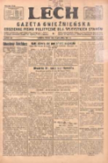 Lech.Gazeta Gnieźnieńska: codzienne pismo polityczne dla wszystkich stanów 1931.09.09 R.32 Nr207
