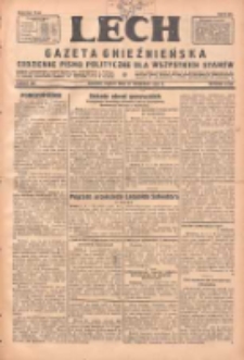 Lech.Gazeta Gnieźnieńska: codzienne pismo polityczne dla wszystkich stanów 1931.09.11 R.32 Nr209