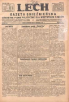 Lech.Gazeta Gnieźnieńska: codzienne pismo polityczne dla wszystkich stan&oacute;w 1931.09.12 R.32 Nr210