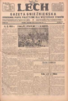 Lech.Gazeta Gnieźnieńska: codzienne pismo polityczne dla wszystkich stan&oacute;w 1931.11.12 R.32 Nr262