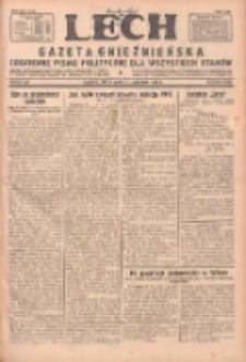 Lech.Gazeta Gnieźnieńska: codzienne pismo polityczne dla wszystkich stanów 1931.11.13 R.32 Nr263