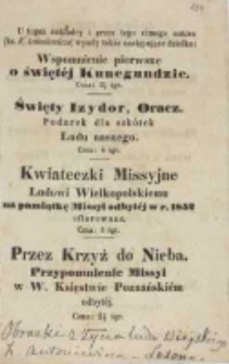 Katalog dzieł X. K. Antoniewicza