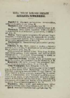 Dzieła wydane nakładem Księgarni Aleksandra Nowoleckiego