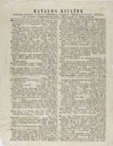 Katalog książek wydanych nakładem Ernesta Günthera, księgarza i drukarza w Lesznie i Gnieźnie, a po wszystkich księgarniach krajowych i zagranicznych do nabycia będących