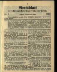 Amtsblatt der Königlichen Regierung zu Posen. 1902.01.14 Nro.2