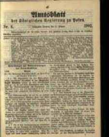 Amtsblatt der Königlichen Regierung zu Posen. 1902.02.11 Nro.6