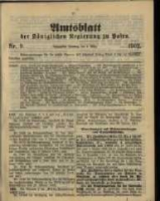 Amtsblatt der Königlichen Regierung zu Posen. 1902.03.04 Nro.9