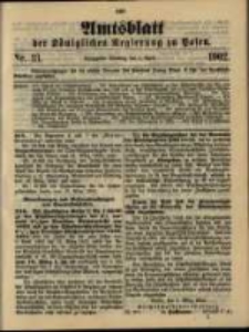 Amtsblatt der Königlichen Regierung zu Posen. 1902.04.01 Nro.13