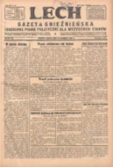 Lech.Gazeta Gnieźnieńska: codzienne pismo polityczne dla wszystkich stan&oacute;w 1931.09.26 R.32 Nr222
