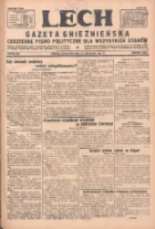 Lech.Gazeta Gnieźnieńska: codzienne pismo polityczne dla wszystkich stanów 1931.11.26 R.32 Nr274