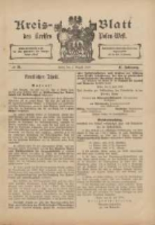 Kreis-Blatt des Kreises Posen-West 1899.08.03 Jg.11 Nr31