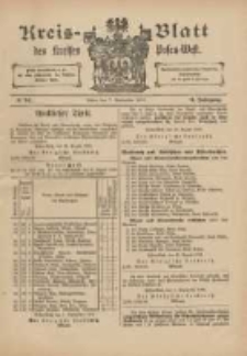 Kreis-Blatt des Kreises Posen-West 1899.09.07 Jg.11 Nr36