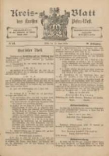 Kreis-Blatt des Kreises Posen-West 1900.06.14 Jg.12 Nr24