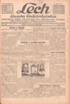 Lech.Gazeta Gnieźnieńska: codzienne pismo polityczne dla wszystkich stan&oacute;w. Dodatki: tygodniowy "Lechita" i powieściowy oraz dwutygodnik "Leszek" 1931.12.22 R.32 Nr295