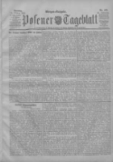 Posener Tageblatt 1905.10.15 Jg.44 Nr485