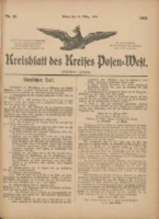 Kreis-Blatt des Kreises Posen-West 1903.03.19 Jg.15 Nr11