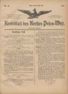 Kreis-Blatt des Kreises Posen-West 1903.05.21 Jg.15 Nr20