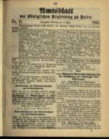 Amtsblatt der Königlichen Regierung zu Posen. 1903.03.17 Nro.11
