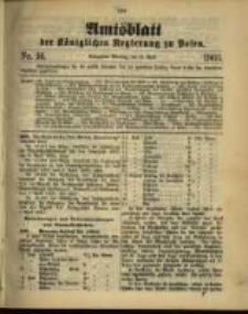 Amtsblatt der Königlichen Regierung zu Posen. 1903.04.21 Nro.16