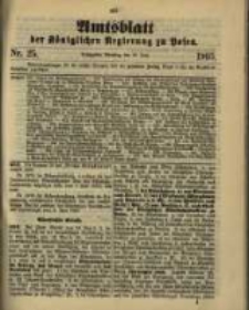 Amtsblatt der Königlichen Regierung zu Posen. 1903.06.23 Nro.25