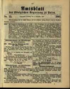 Amtsblatt der Königlichen Regierung zu Posen. 1903.09.01 Nro.35
