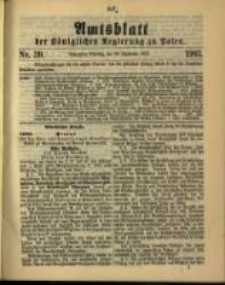 Amtsblatt der Königlichen Regierung zu Posen. 1903.09.29 Nro.39