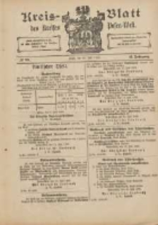Kreis-Blatt des Kreises Posen-West 1899.07.20 Jg.11 Nr29